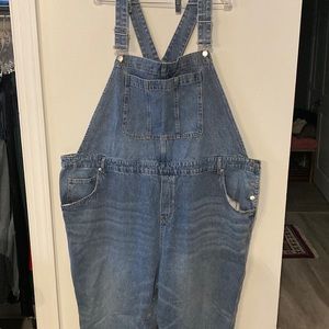 H and M Denim Full length overalls